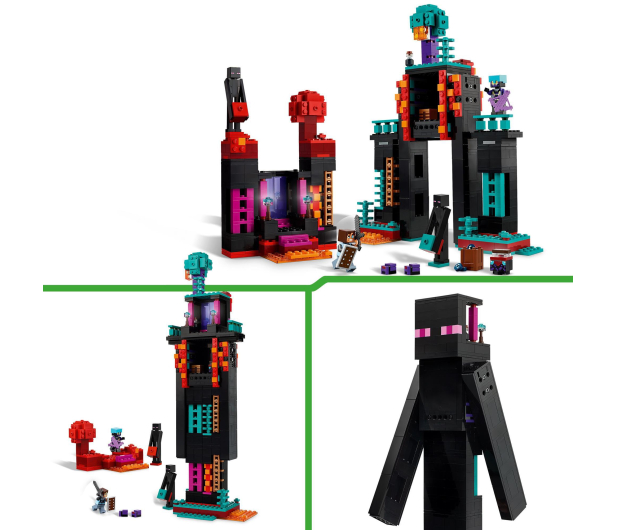 LEGO Minecraft 21279 Wieża Endermana - 1331615 - zdjęcie 5